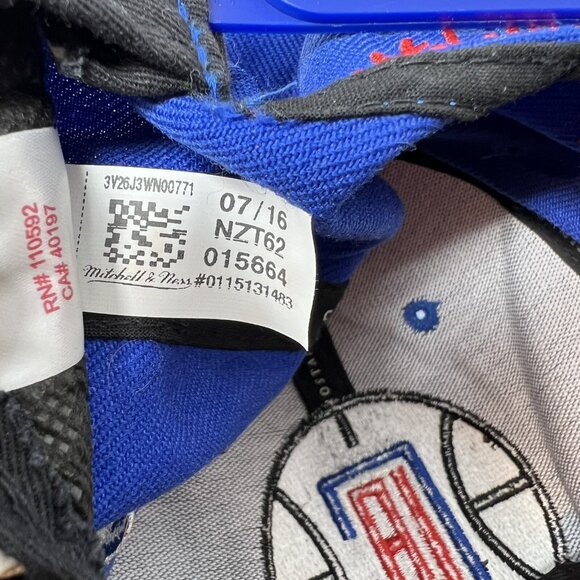 Los Angeles Clippers Mitchell & Ness Snapback Hat Cap Chris Paul Signature NBA - Picture 11 of 11